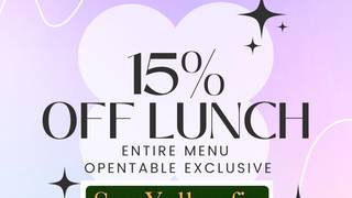 15% Off Lunch Hour foto