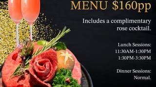 Mother's Day Rose Special Menu $160pp photo