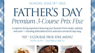 $115 3-Course Father's Day Prix Fixe foto