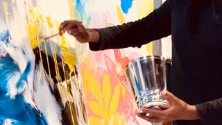 写真（The Artist’s Palate: Amiri Farris & Sonja Evans）