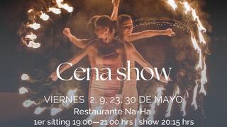 Cena Show de Fuego foto