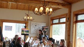 Sip Paint Lunch Photo