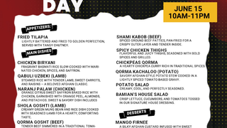 Celebrate Father’s Day at Bamian Restaurant! foto