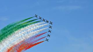 FRECCE TRICOLORE AL ROOF foto