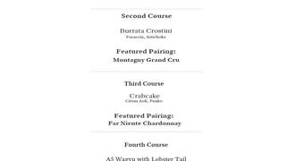 Miami Wine Paired Dinner foto