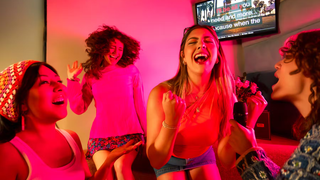 Karaoke. Sing it out! Photo