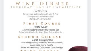 Wine Dinner with Nigel, Master Sommelier Photo