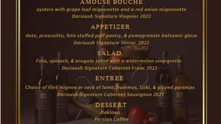 Darioush Wine Dinner Photo