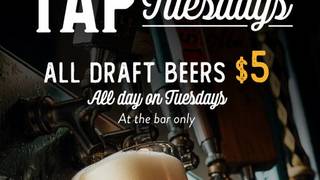 Tap Tuesdays - $5 Beer ALL DAY (Bar Only) foto
