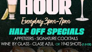 JAVIER'S HALF OFF HAPPY HOUR 3PM-7PM EVERYDAY foto