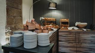 Frühstücksbüffet foto
