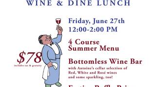 Red, White and Rosé Wine & Dine Lunch foto