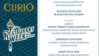 Restaurant Week at Curio! foto