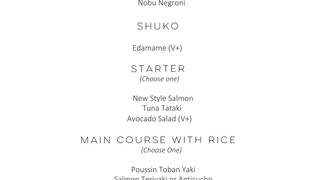 Summer Dinner Menu foto