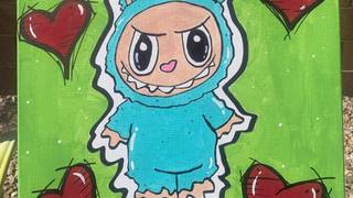 Labubu Paint and Wine Night foto