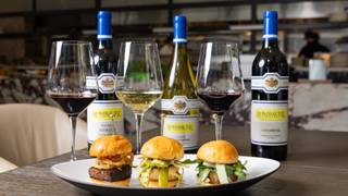 Trio of Sliders & Rombauer Wine Pairings Photo