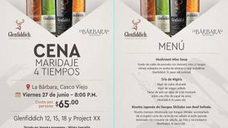 4-Course Dinner with Whisky Pairing by Glenfiddich foto