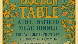 The Golden Table - A Bee-Themed Dinner Photo