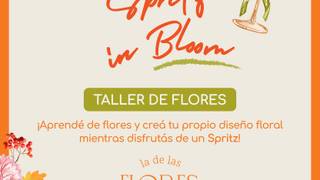 Spritz in Bloom! - Taller de flores foto