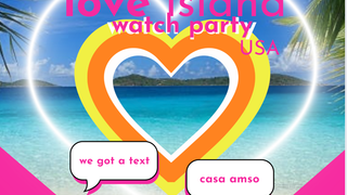Love Island Watch Party 🌴 💕 foto