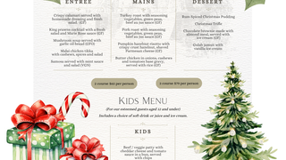 Christmas in July Weekend Lunch & Dinner Set Menu Photo