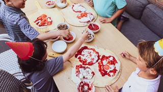 Kids Pizza Making foto
