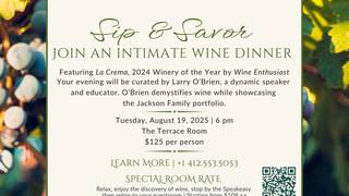 Sip & Savor Intimate Wine Dinner foto