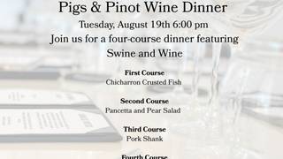 Pigs & Pinot Wine Dinner foto