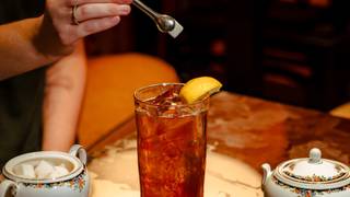 St. Regis Summer Iced Tea Ritual foto