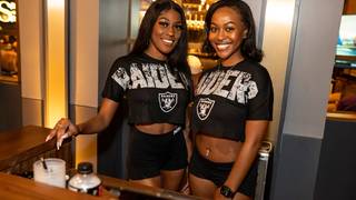 Silver & Black Pre-Game Party VIP Table photo