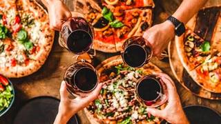 Pizza & Wine Pairing Menu photo