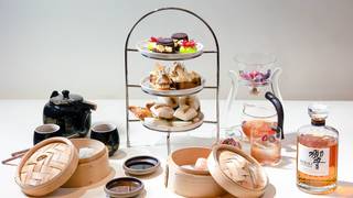 Asian Afternoon Tea At Lucy Wong Foto