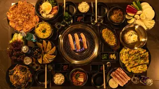 A photo of Jiggle Korean BBQ restaurant