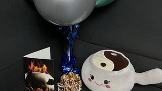 Celebration Squishie Fondue Pot Stuffed Toy $25 photo