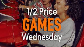 ½ Price Games Wednesday ALL DAY! Photo