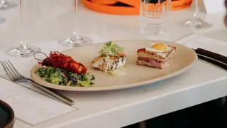 A photo of Champagne and Caviar at the Arizona Biltmore restaurant