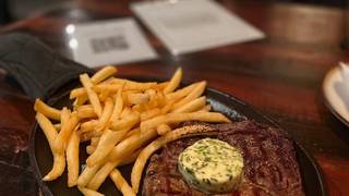 Optional $45 | 12oz Ribeye Steak Dinner | 3-COURSE photo