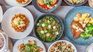 Lunch - Any Mains/ Pasta + Glass of Wine photo