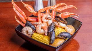 Cajun Seafood Boil Foto