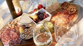 Charcuterie Board & Bottle photo