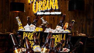 Cubeta de cervezas de regalo foto