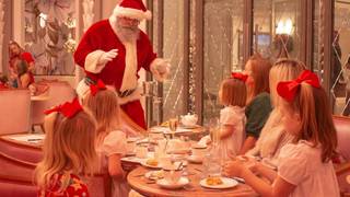 Tea with Santa photo