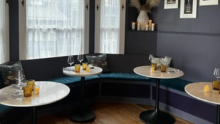 Purple Dining Seating foto