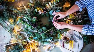 Festive Wreath Making photo