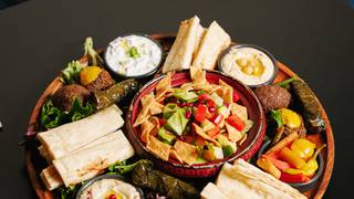 Lunch Mezze Platter Foto