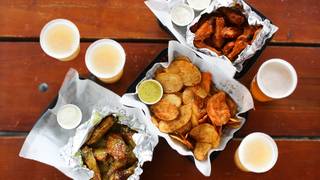 BOTTOMLESS WINGS, BEER, + MIMOSAS ON GAMEDAY photo