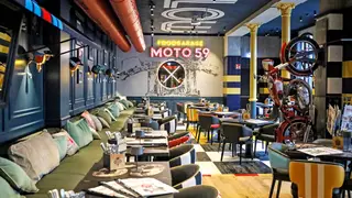 Una foto del restaurante Moto 59 Foodgarage Gießen