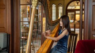 Afternoon Tea serenaded by our harpist photo