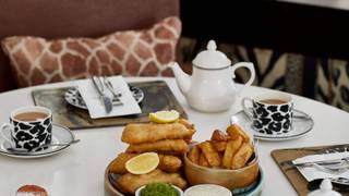 'Chip Shop' Fish & Chips Afternoon Tea Foto