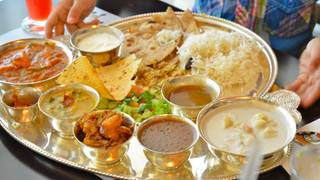 LRF: Traditional Indian Thali photo